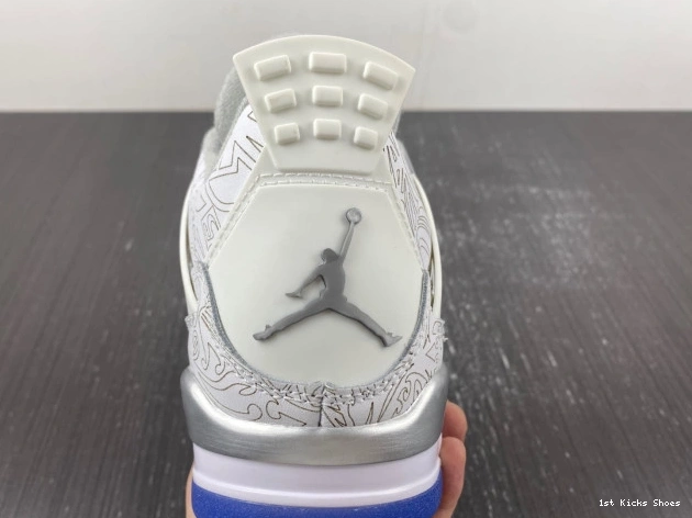 1st Kicks Shoes 705333-105 30th 4 Jordan Retro Laser Anniversary 0712